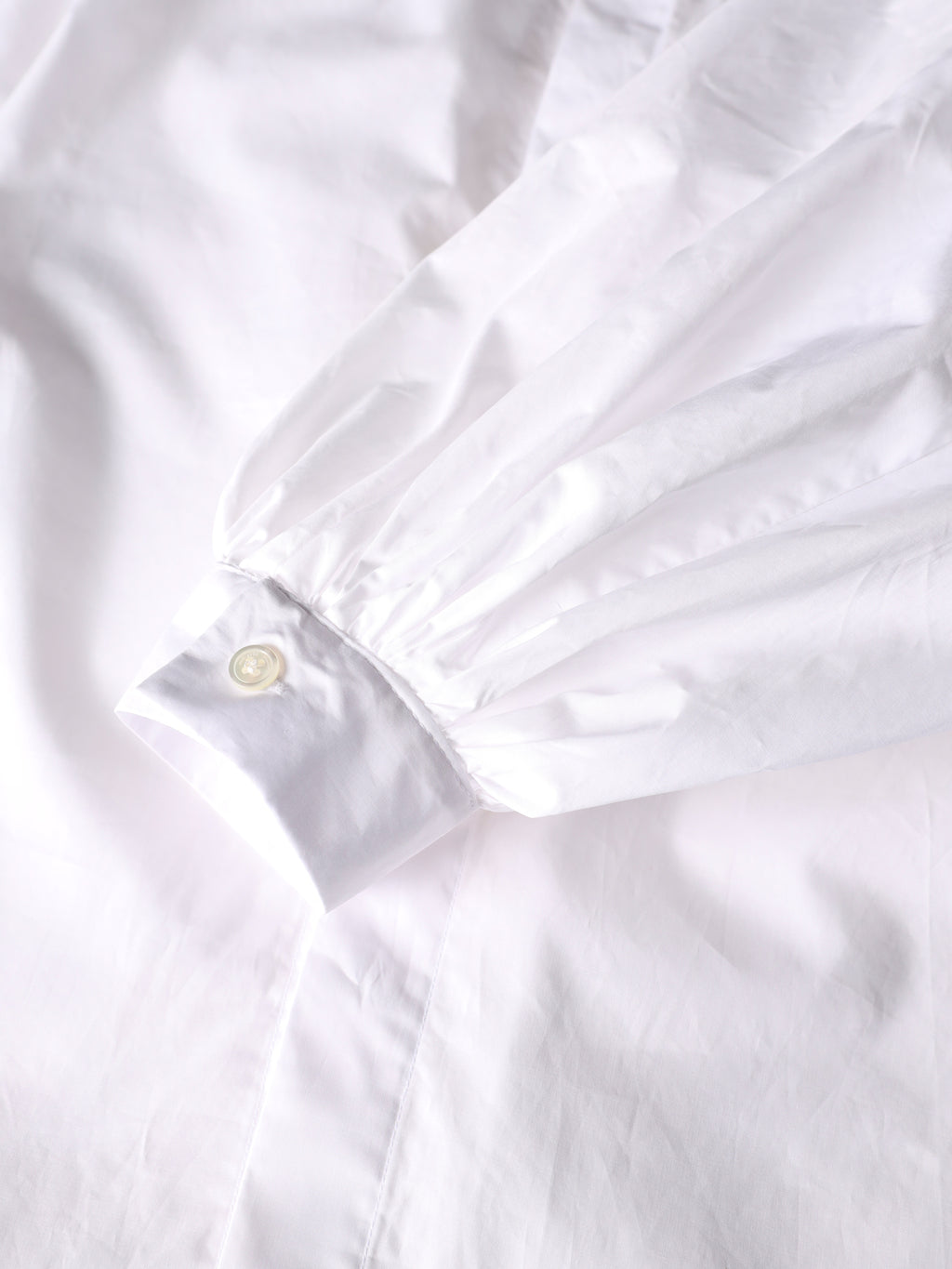 Camicia over con maniche arricciate