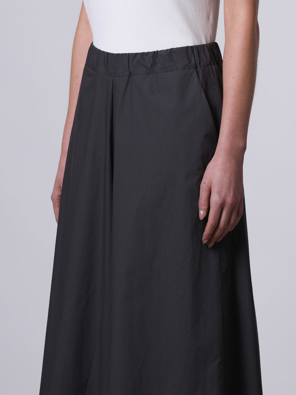Pantalone ampio crop
