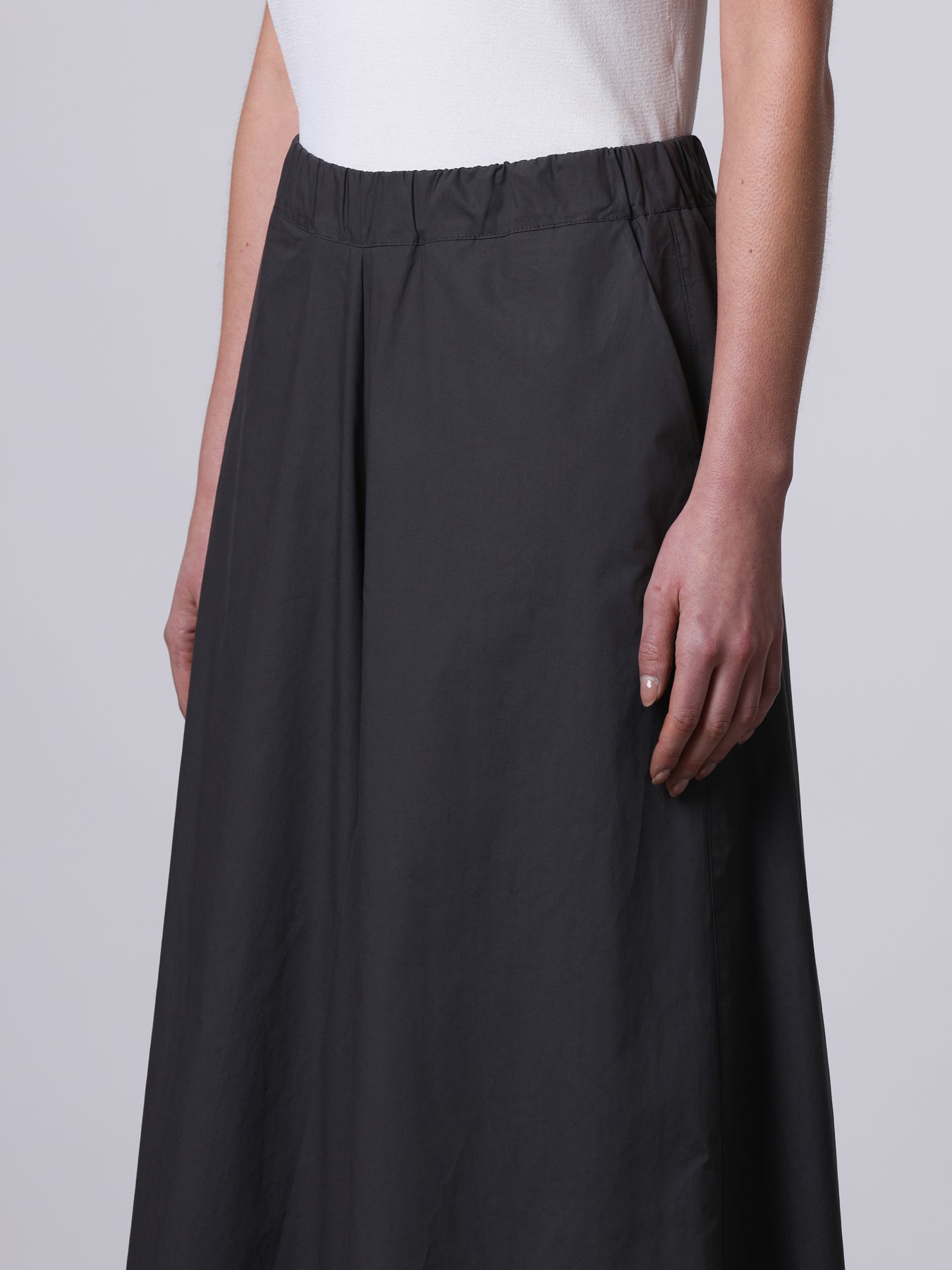 Pantalone ampio crop