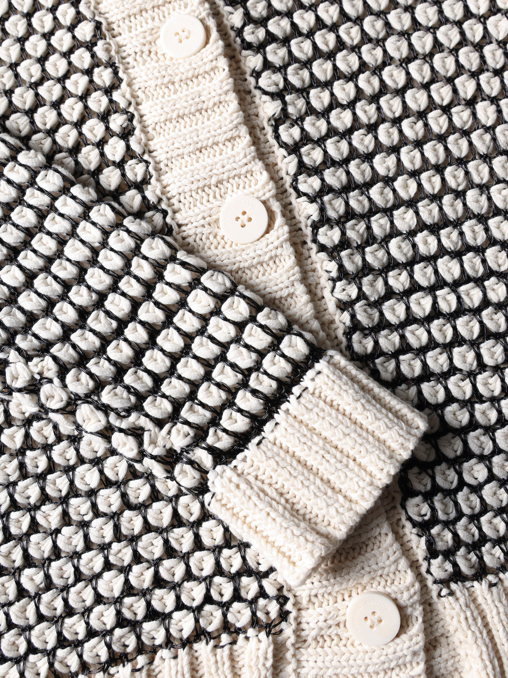 Cardigan punto nocciolina