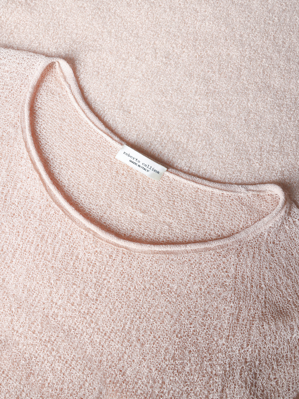 Maglia traforata effetto pizzo