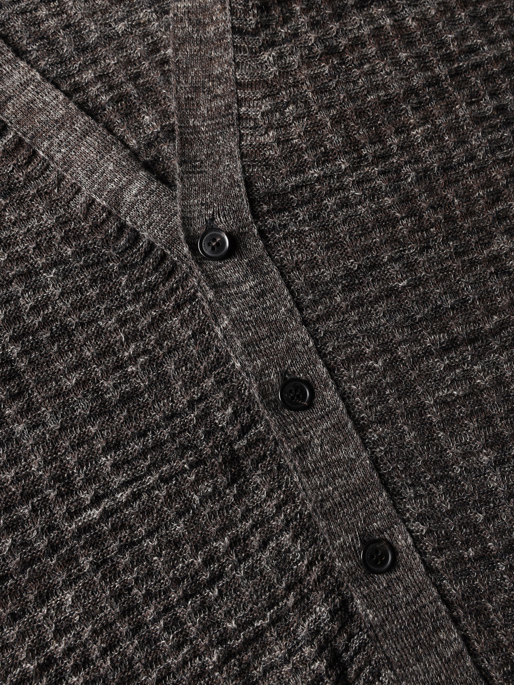 Cardigan punto texture mouliné