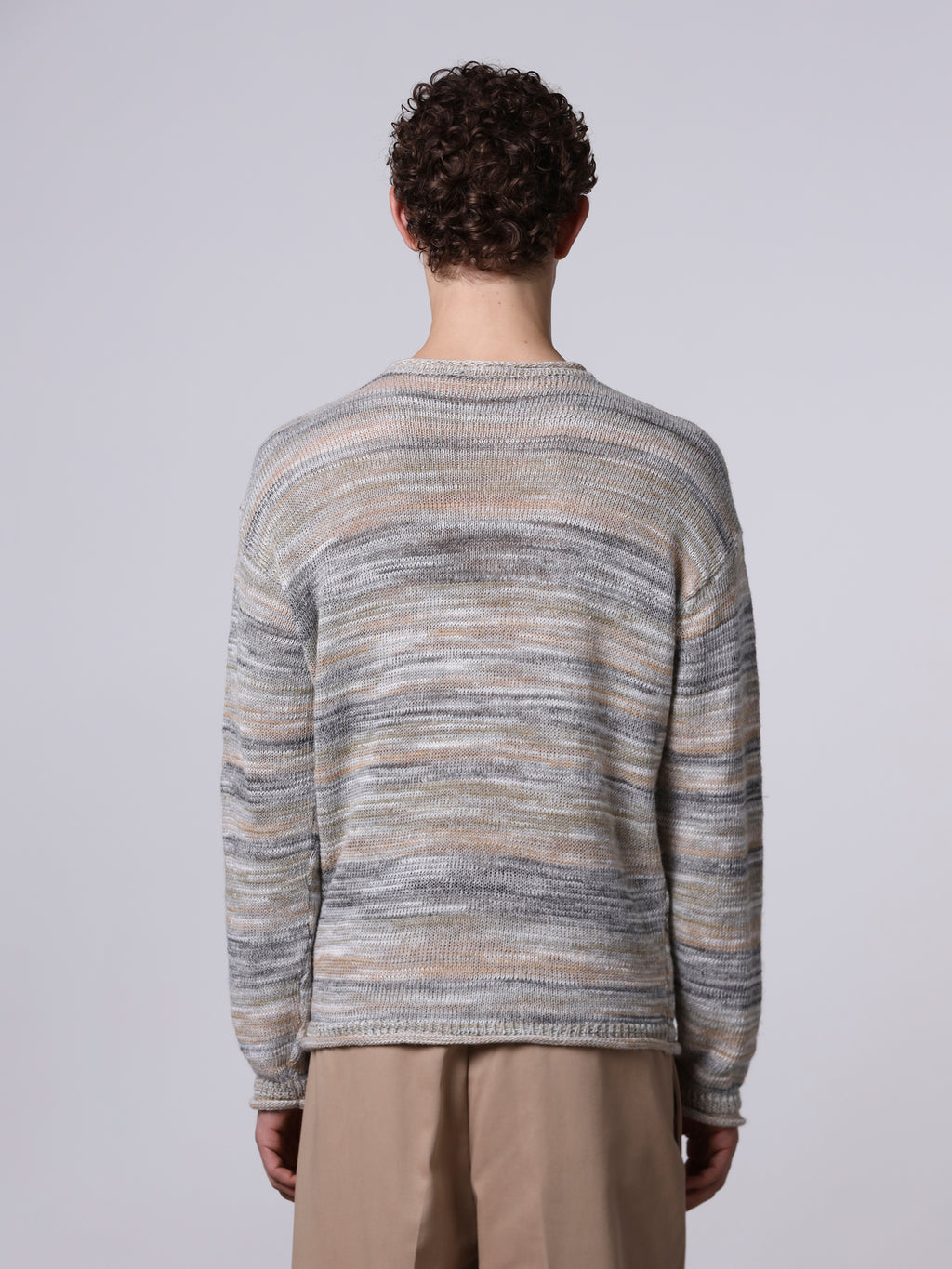Maglia in lino con tasca