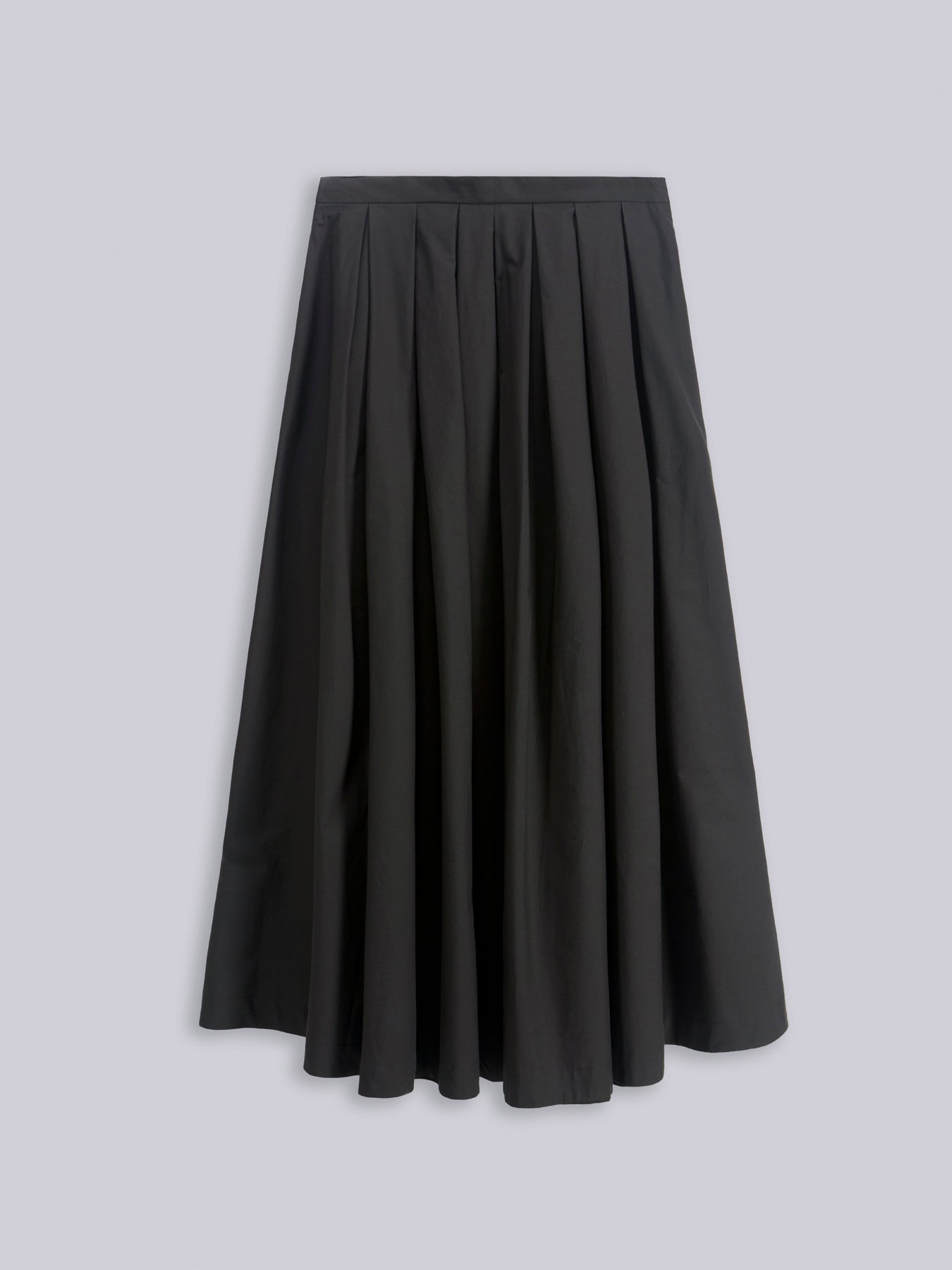 Gonna ampia a pieghe