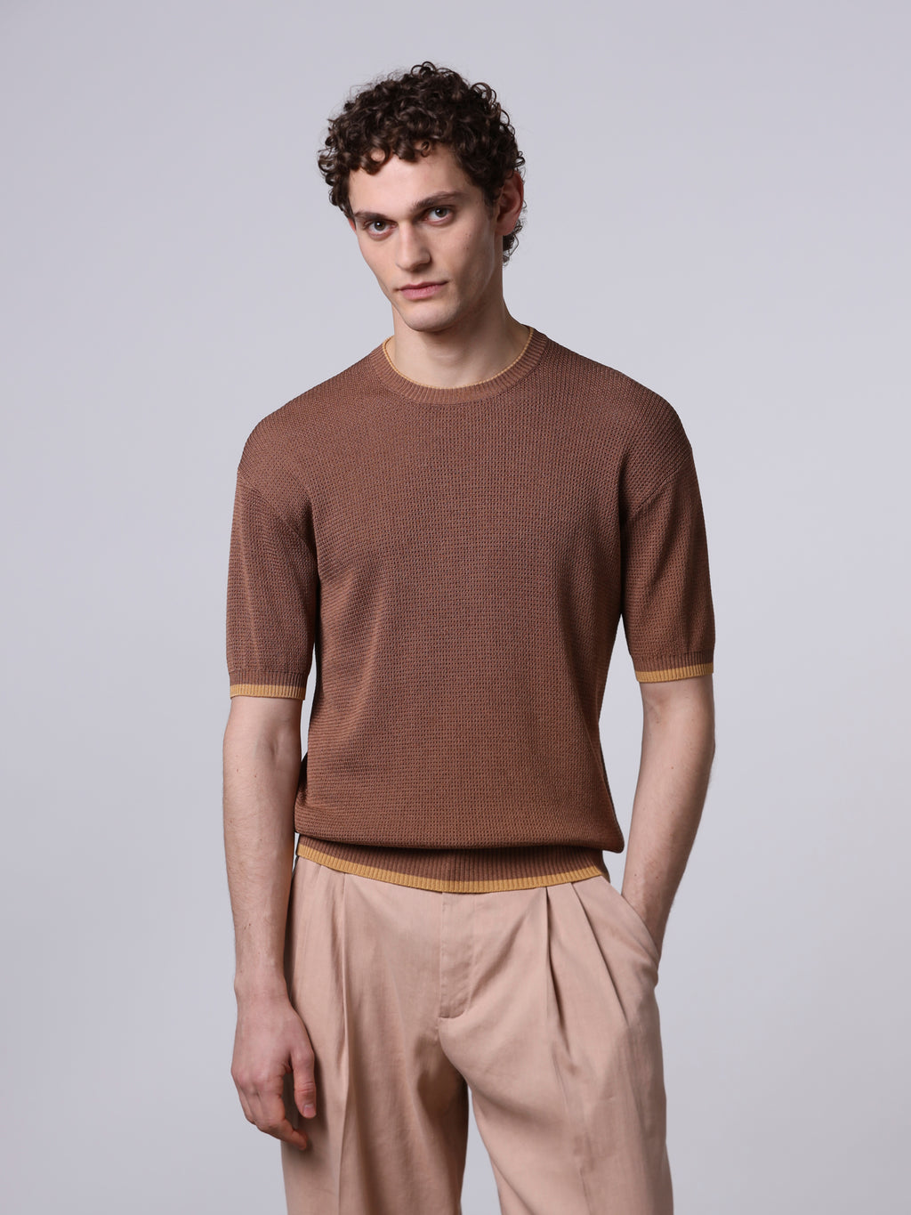 T-shirt punto texture