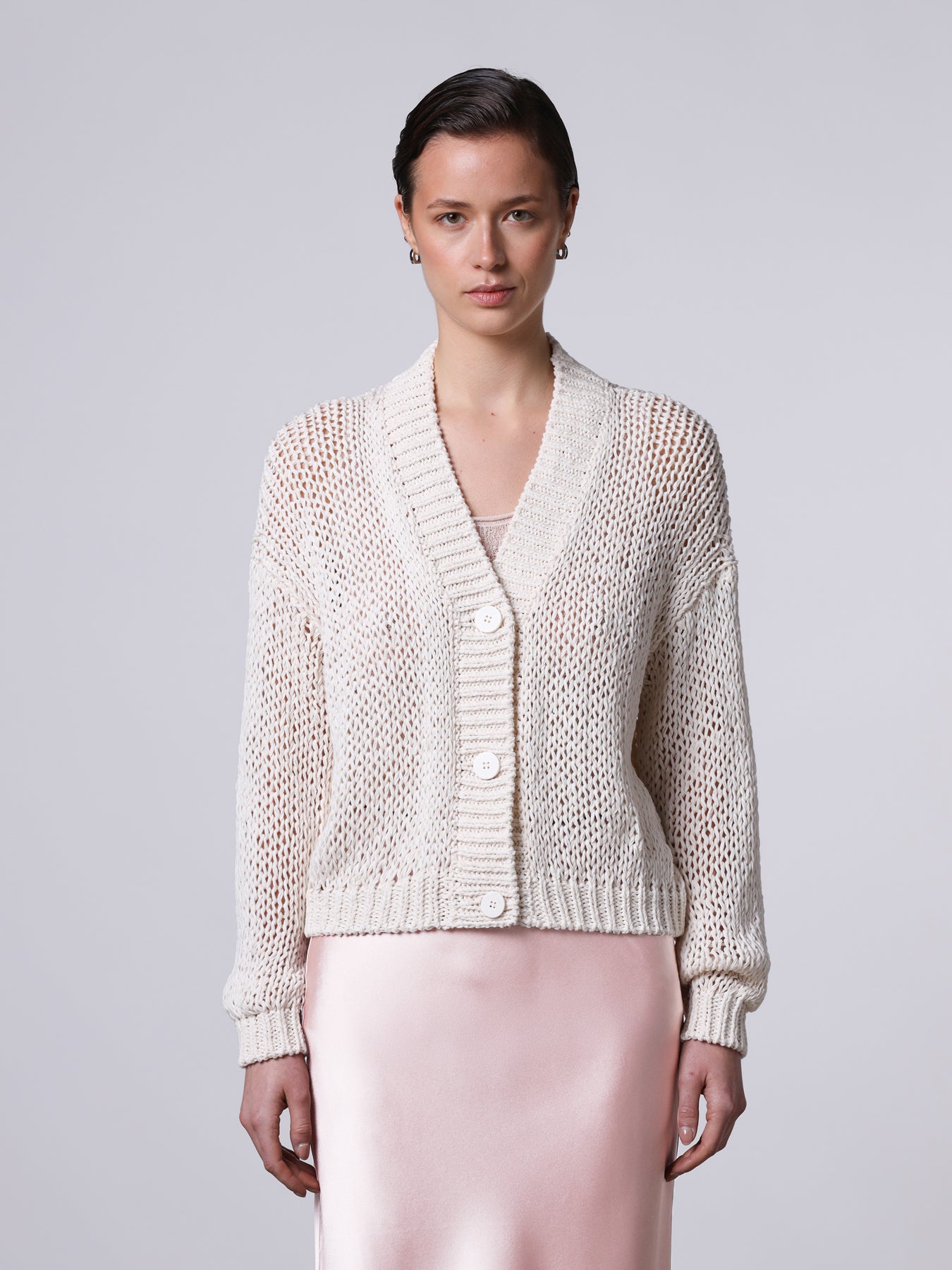 Cardigan boxy