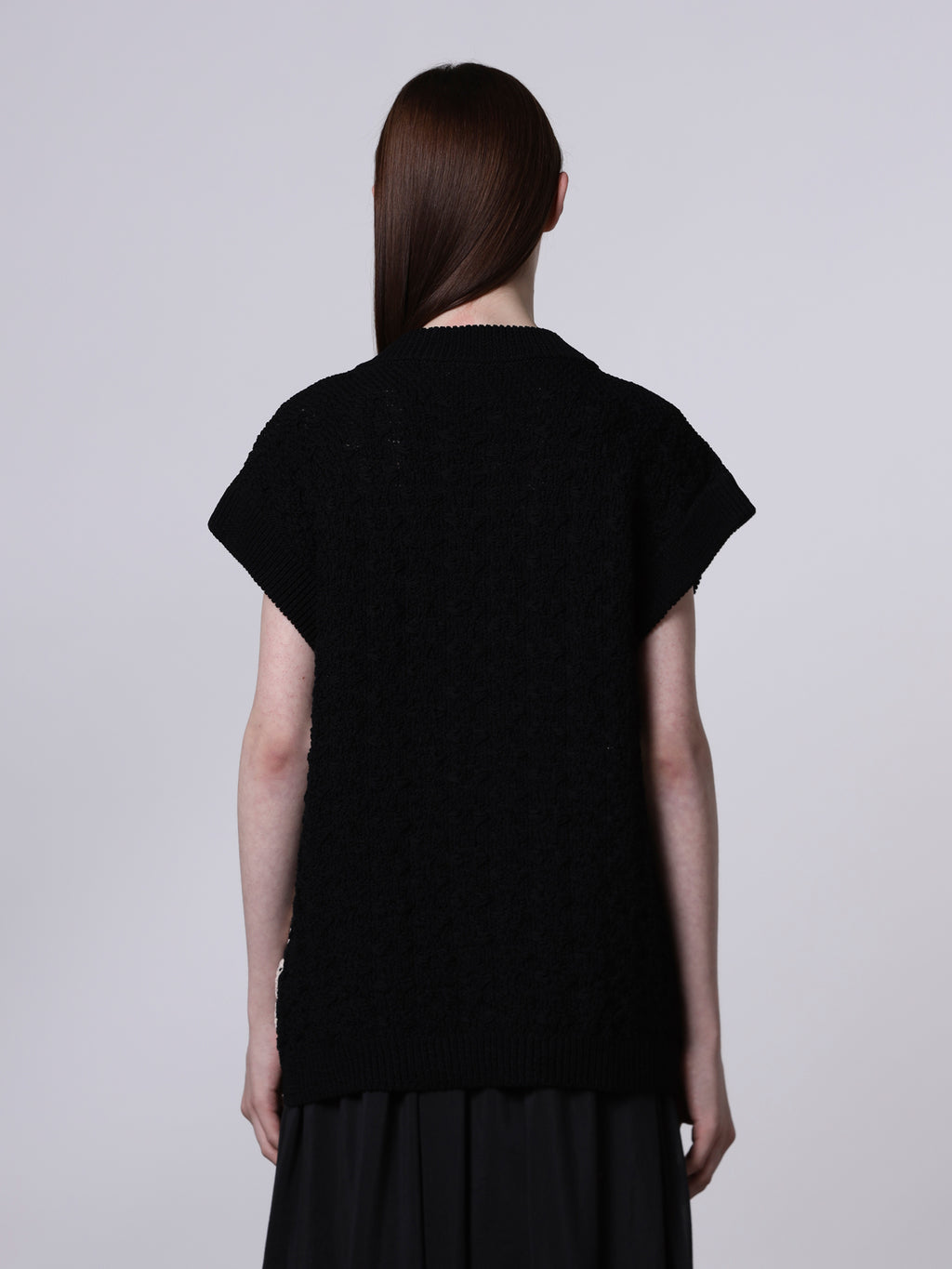 Slipover jacquard bicolor