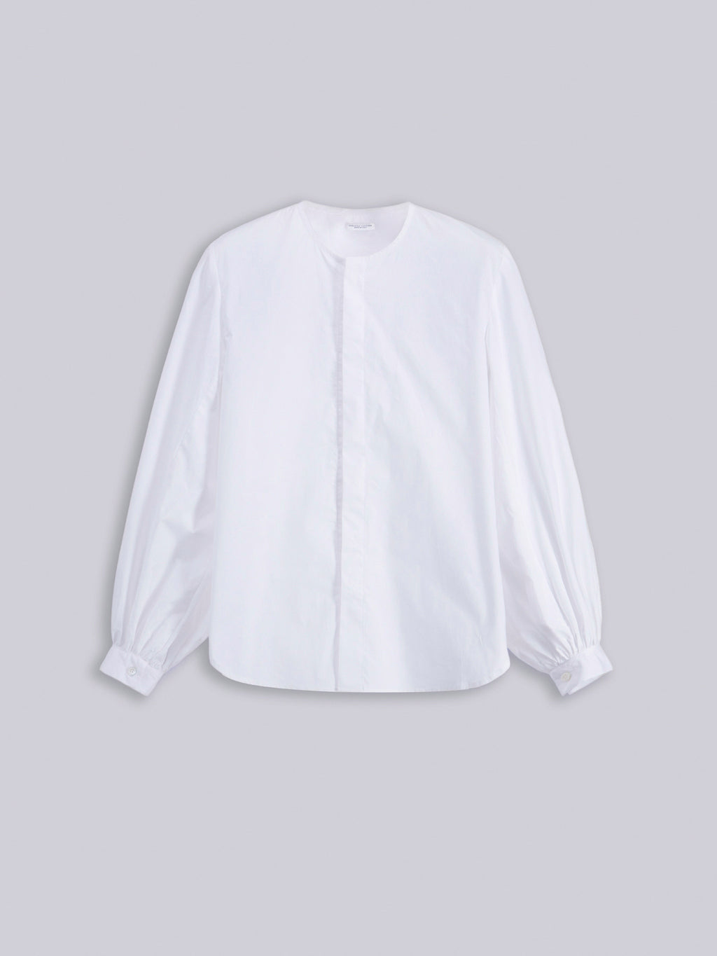 Camicia over con maniche arricciate