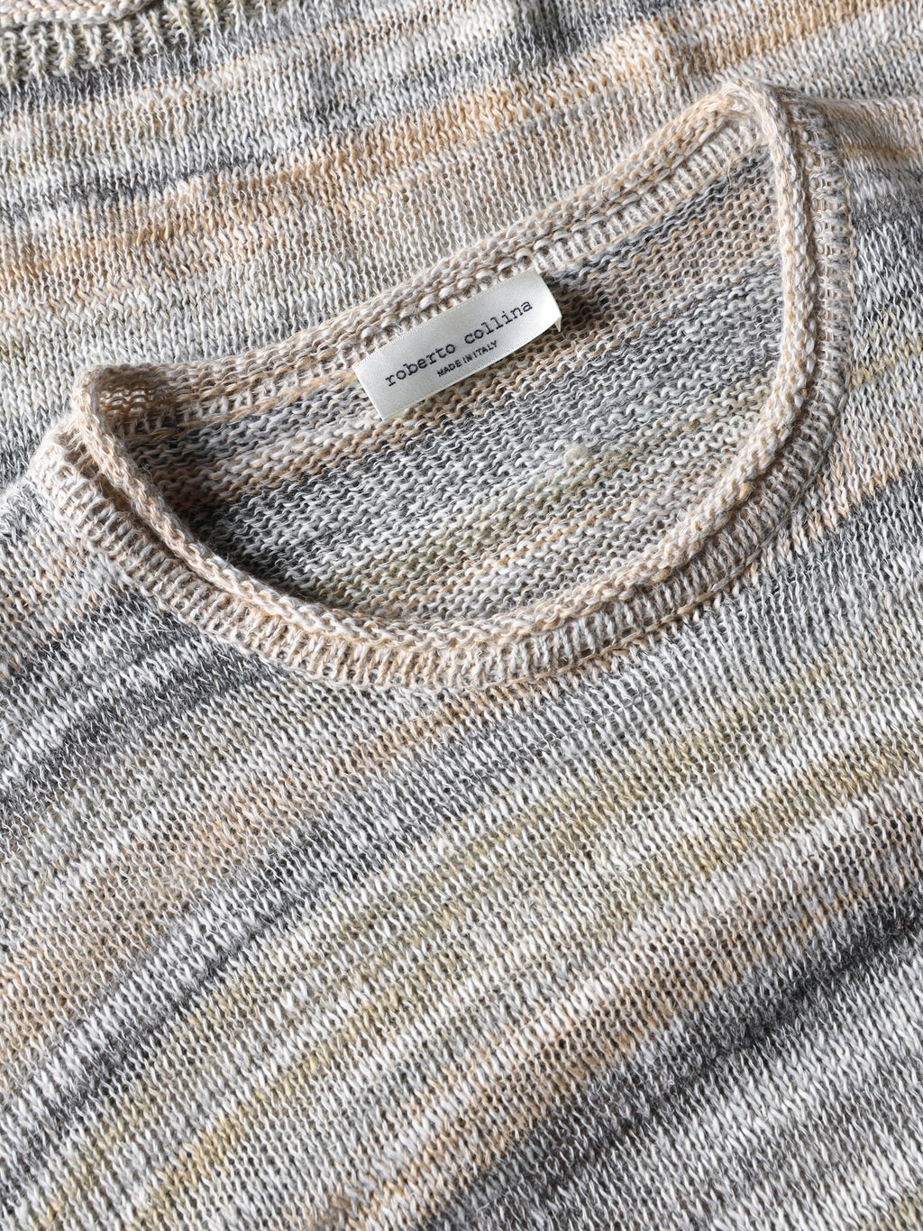 Maglia in lino con tasca