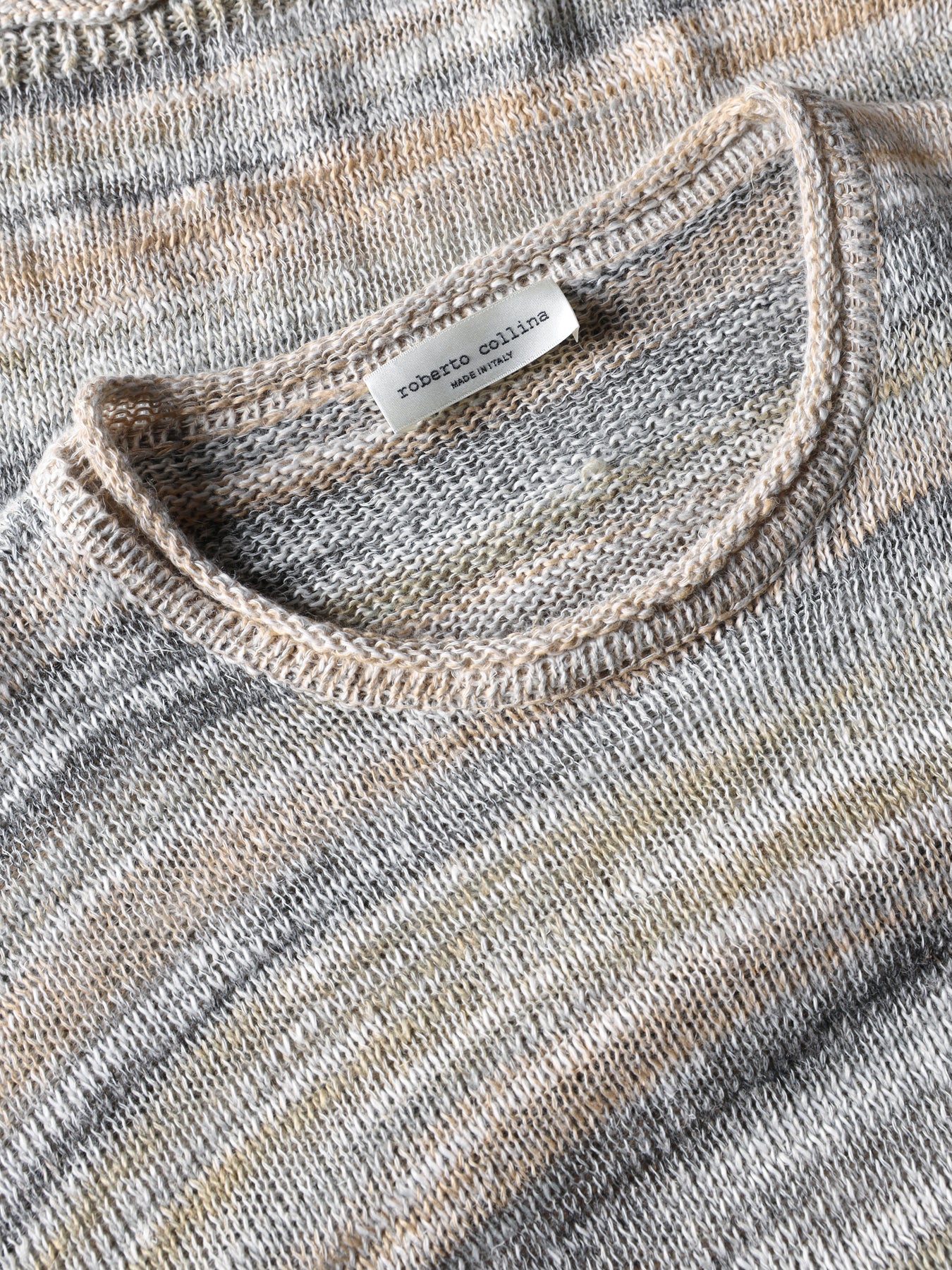Maglia in lino con tasca