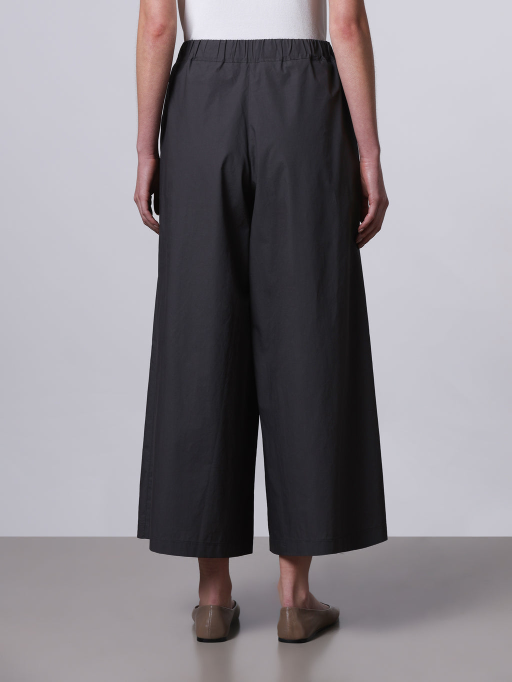 Pantalone ampio crop