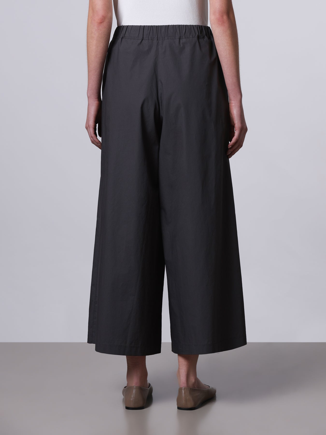 Pantalone ampio crop