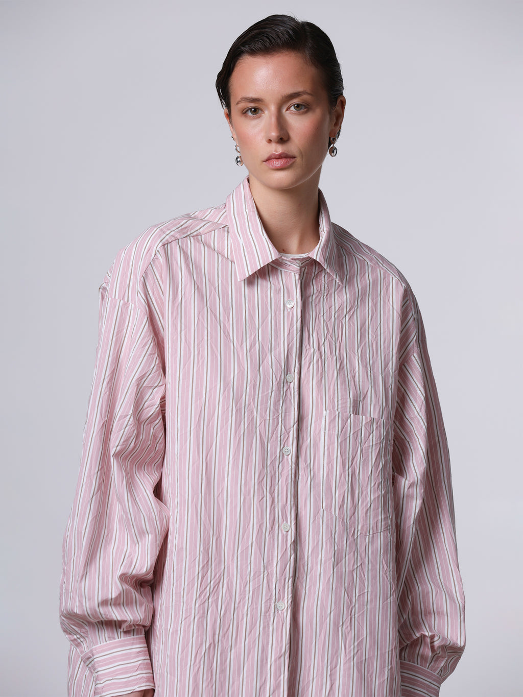 Camicia over stropicciata