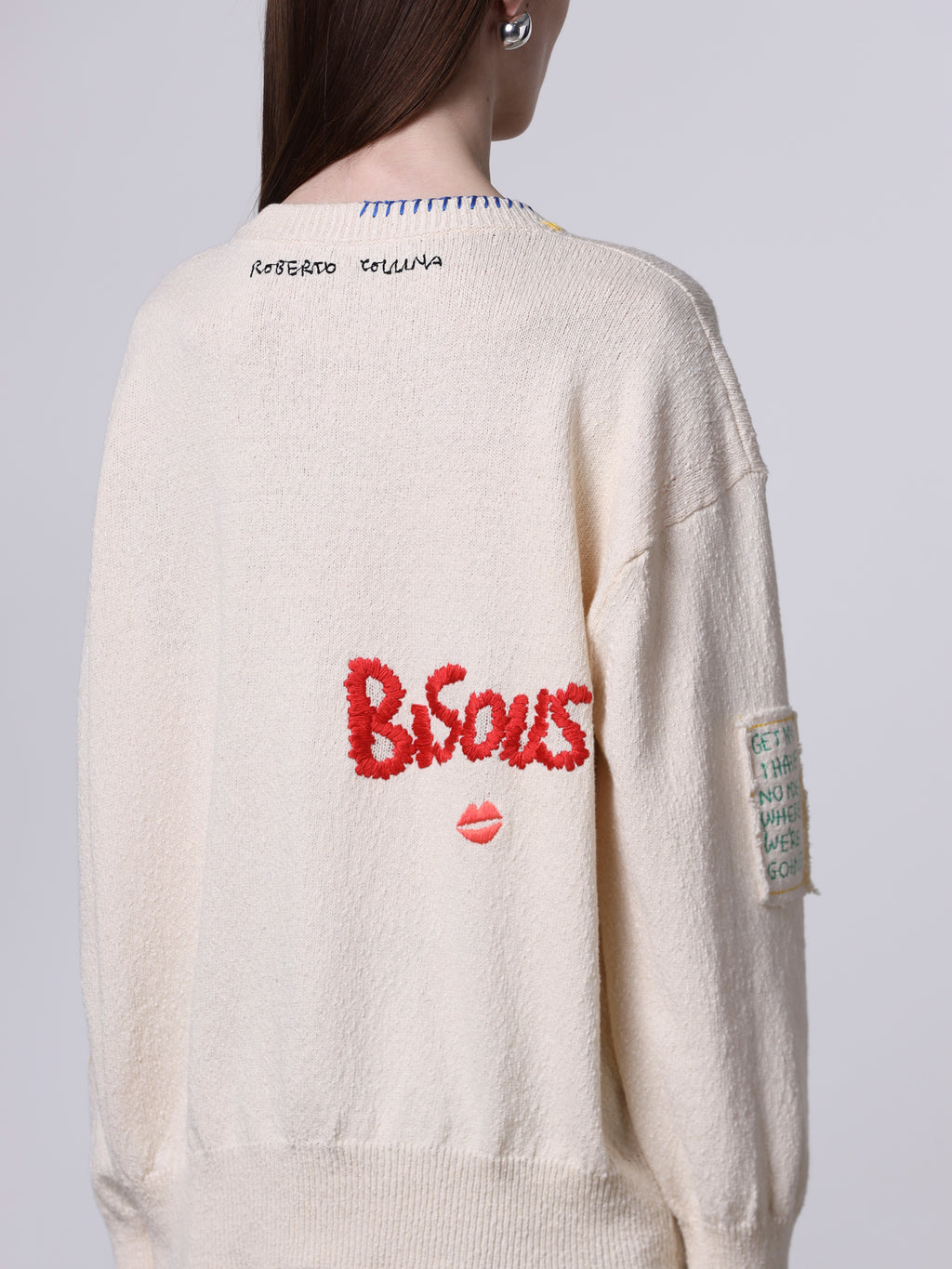 Maglia ricamata "Ciao Amore"