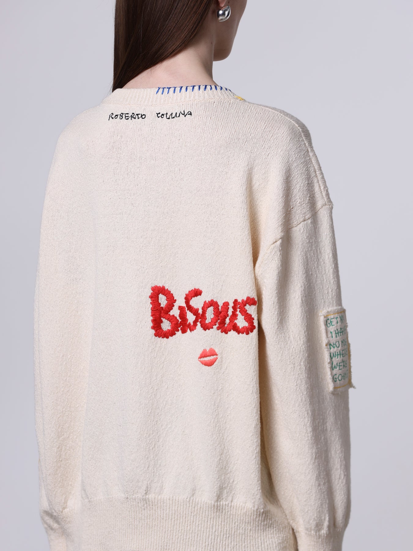 Maglia ricamata "Ciao Amore"