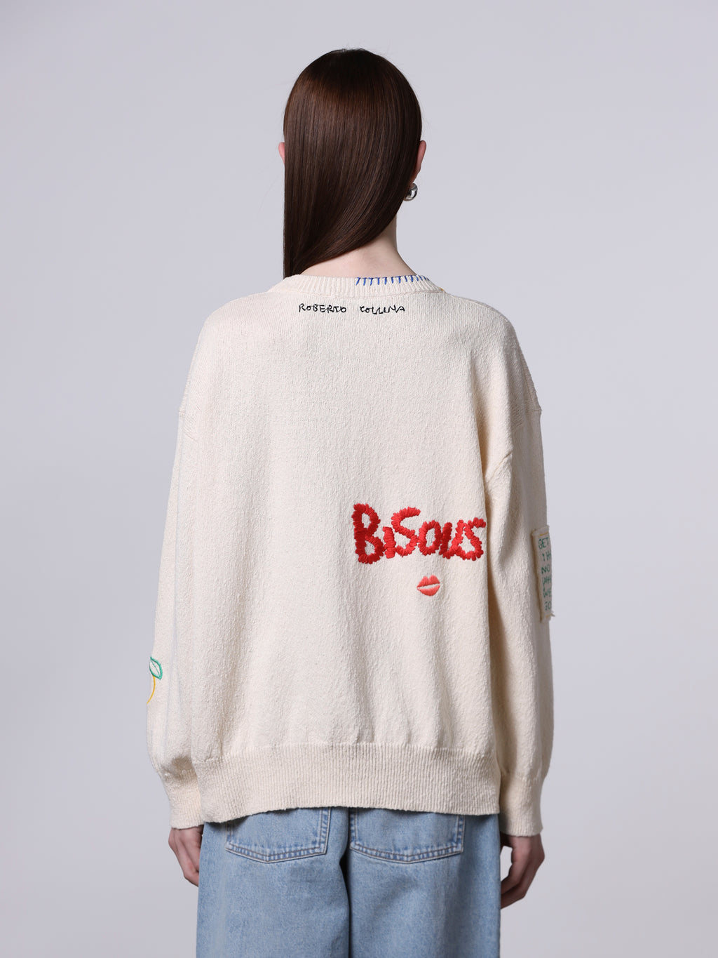 Maglia ricamata "Ciao Amore"