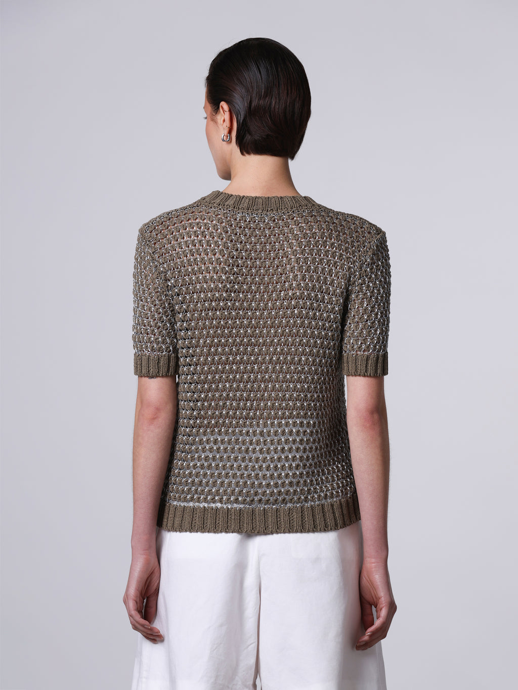 T-shirt punto nocciolina