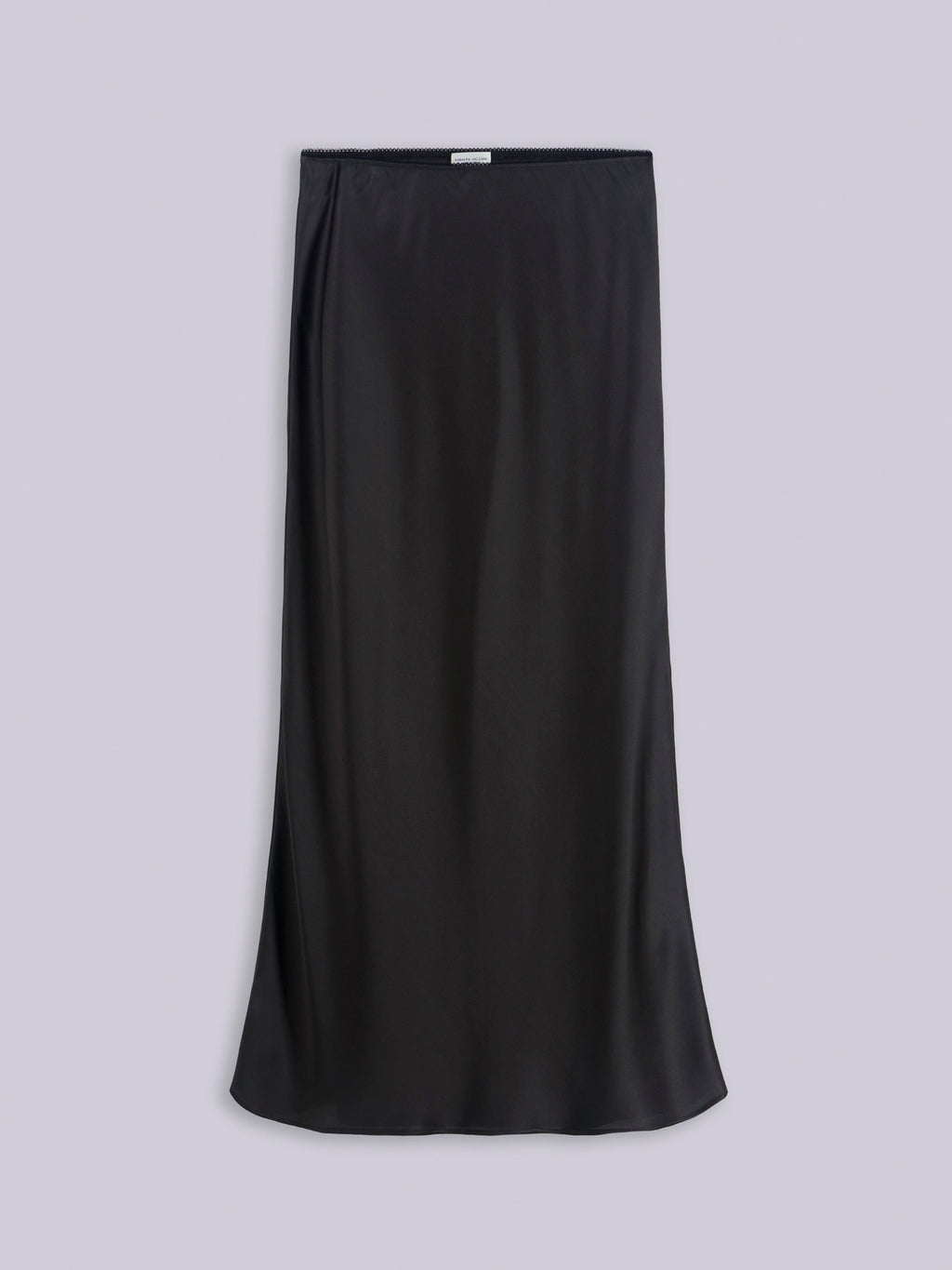 Gonna longuette in seta